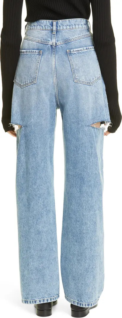 Ripped Side Cutout Jeans | Nordstrom