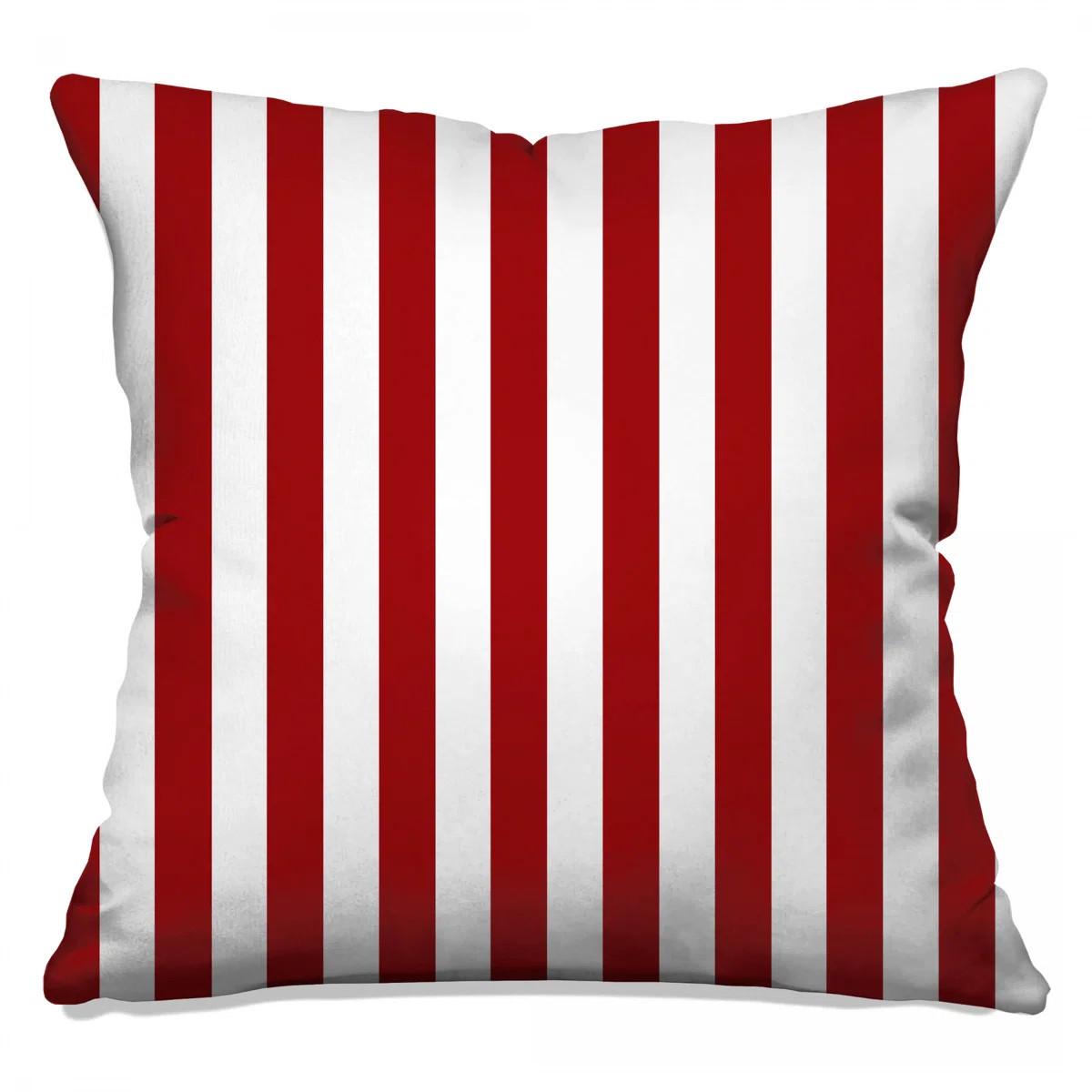 Red Stripes Double Sided Throw Pillows | Wayfair North America