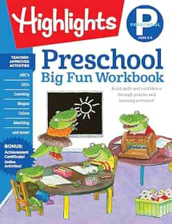 Preschool Big Fun Workbook: 256-Page Preschool Activity Book Full of Preschool Math, Language Art... | Amazon (US)