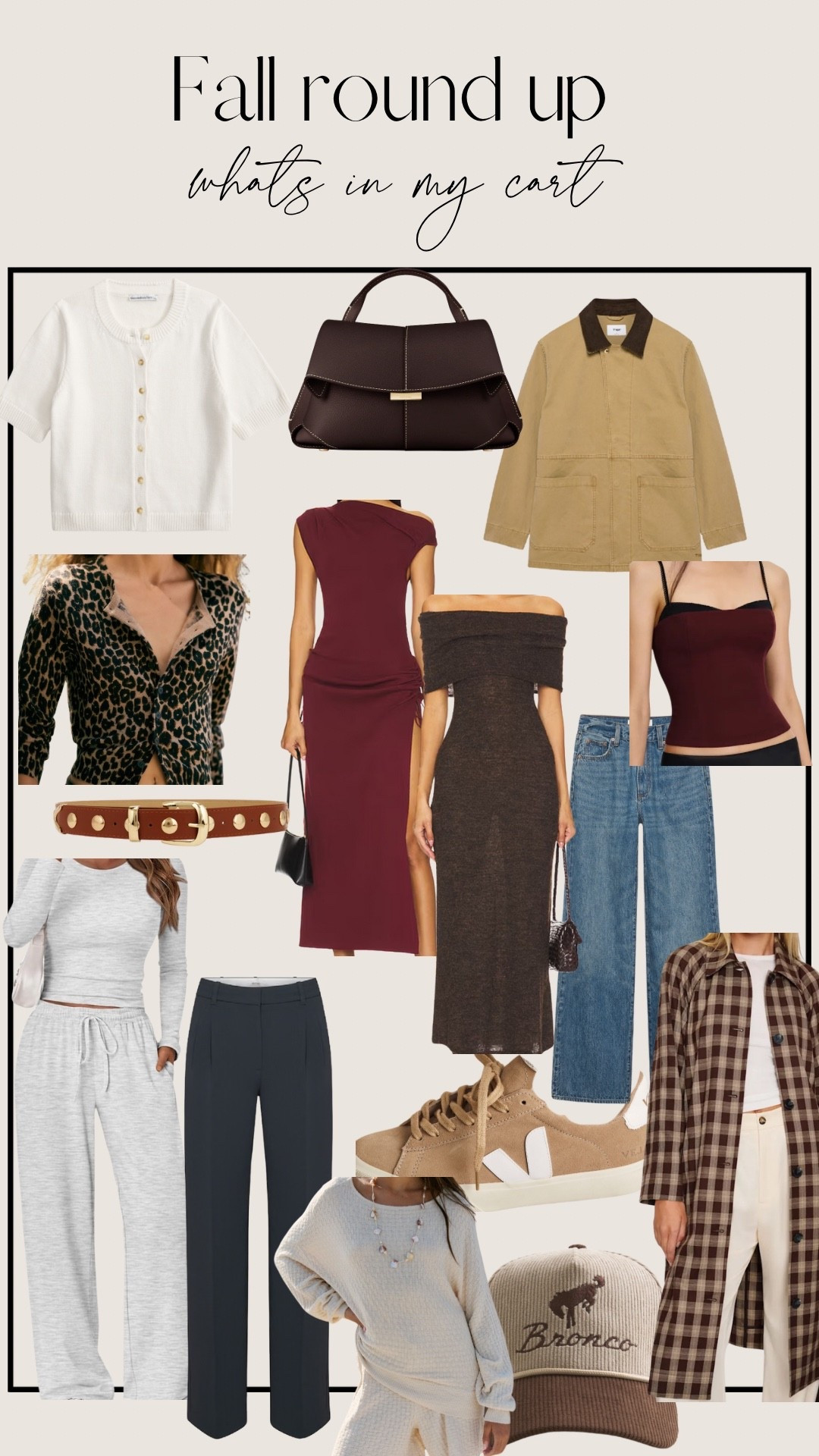 Fall “what’s in my cart” 🤎🍂

#LTKFindsUnder100 #LTKShoeCrush #LTKSeasonal