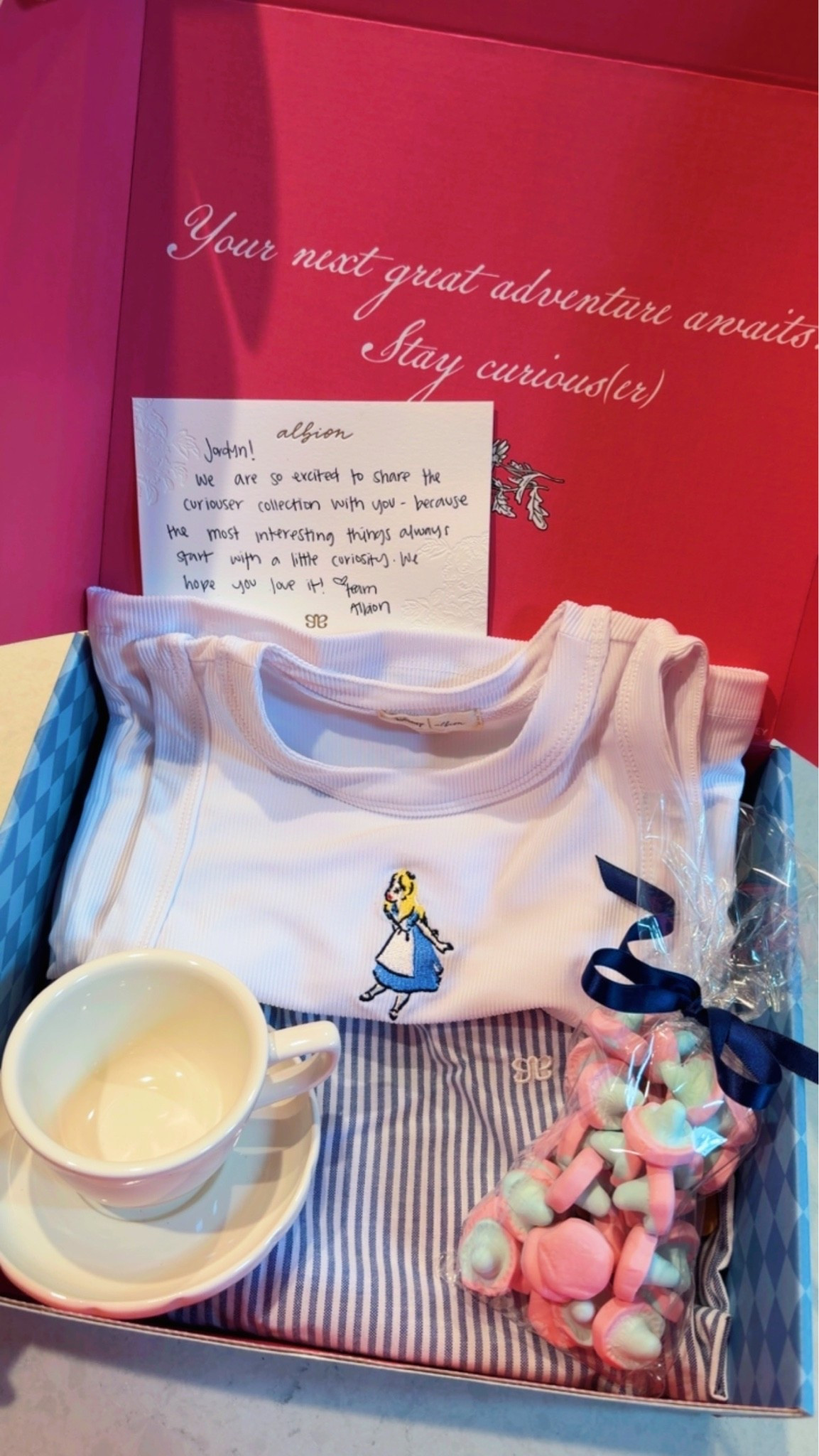 Albion fit x Disney Alice & Wonderland collection!!!