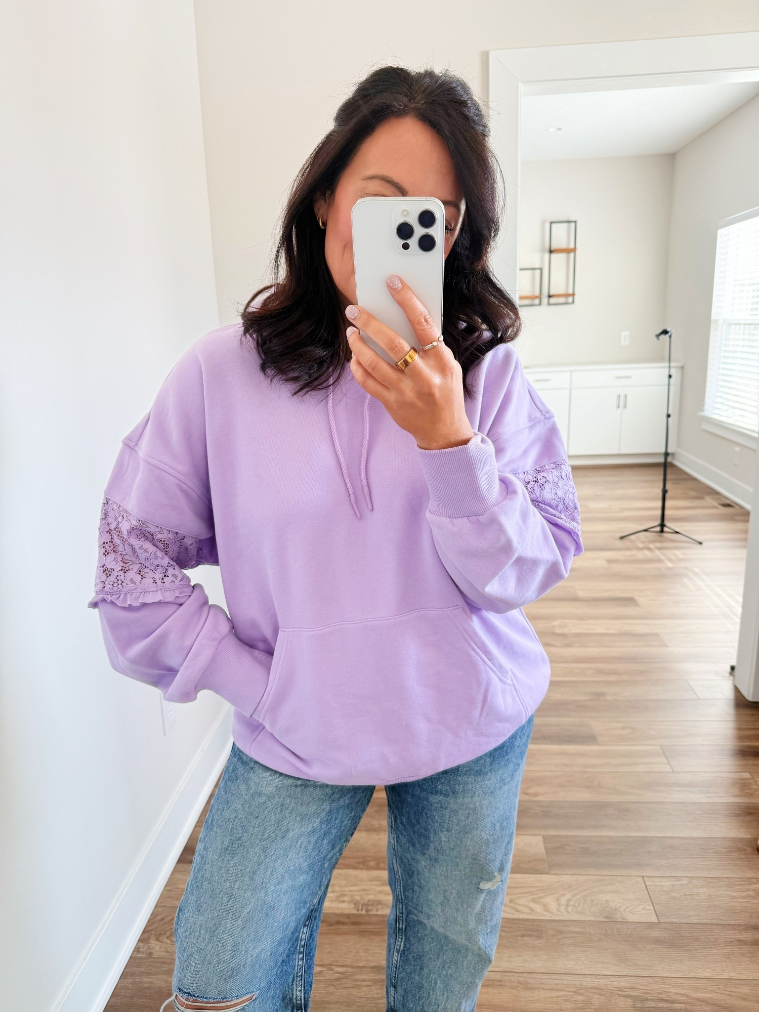 TARGET 🎯 TUESDAY 
 • medium sweatshirt 
• size 6 denim 


#LTKgrwm #LTKootd #LTKMidsize