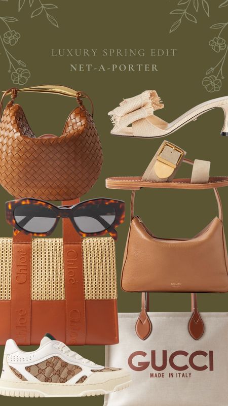 Luxury spring accessories and bags from Net-A-Porter 

#LTKSeasonal #LTKeurope #LTKitbag