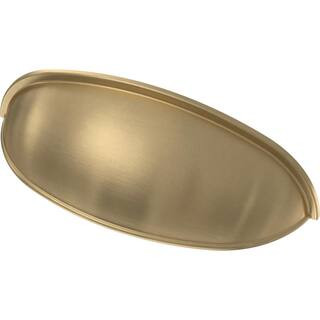 Liberty 2 -1/2 or 3 in. (64 or 76 mm) Center-to-Center Champagne Bronze Dual Mount Cup Drawer Pul... | The Home Depot