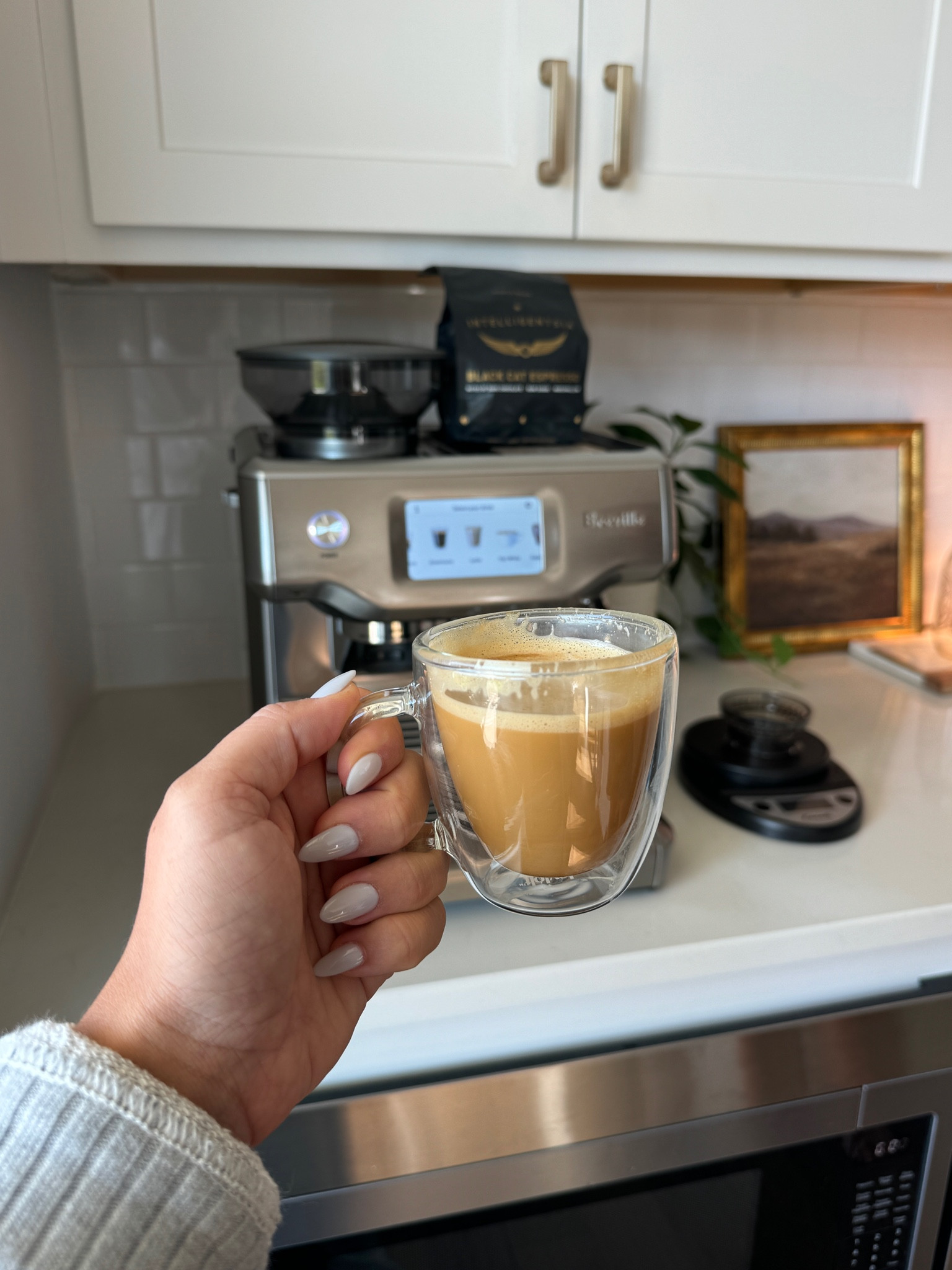 Breville Touch Espresso machine and espresso cups!

#LTKHome