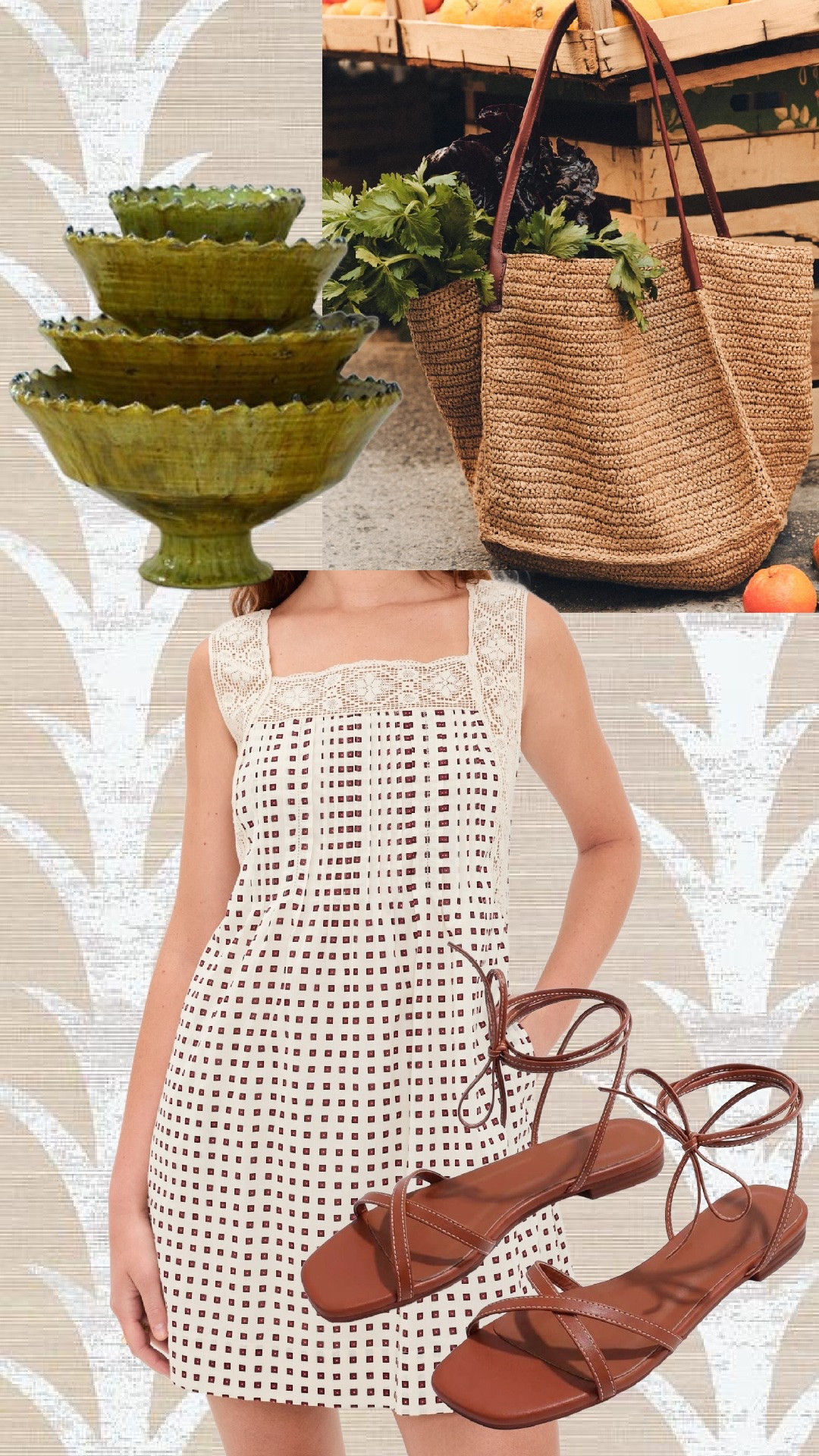 Farmers market summer outfit