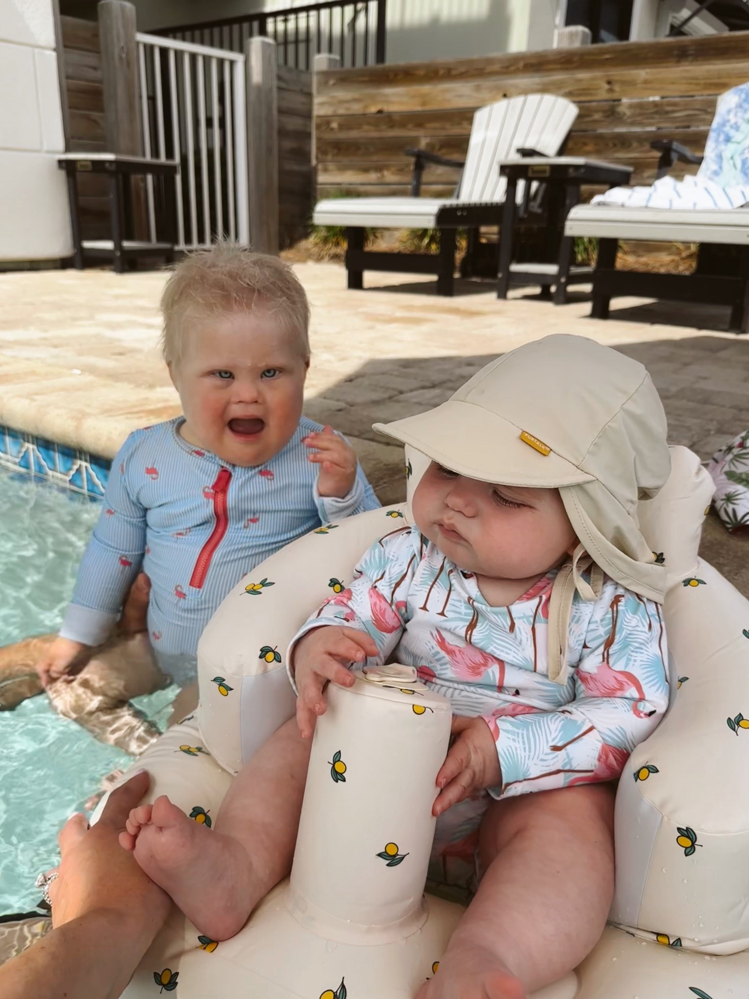 Baby chair that works great on land and in pool! 

#LTKBaby #LTKTravel #LTKFamily