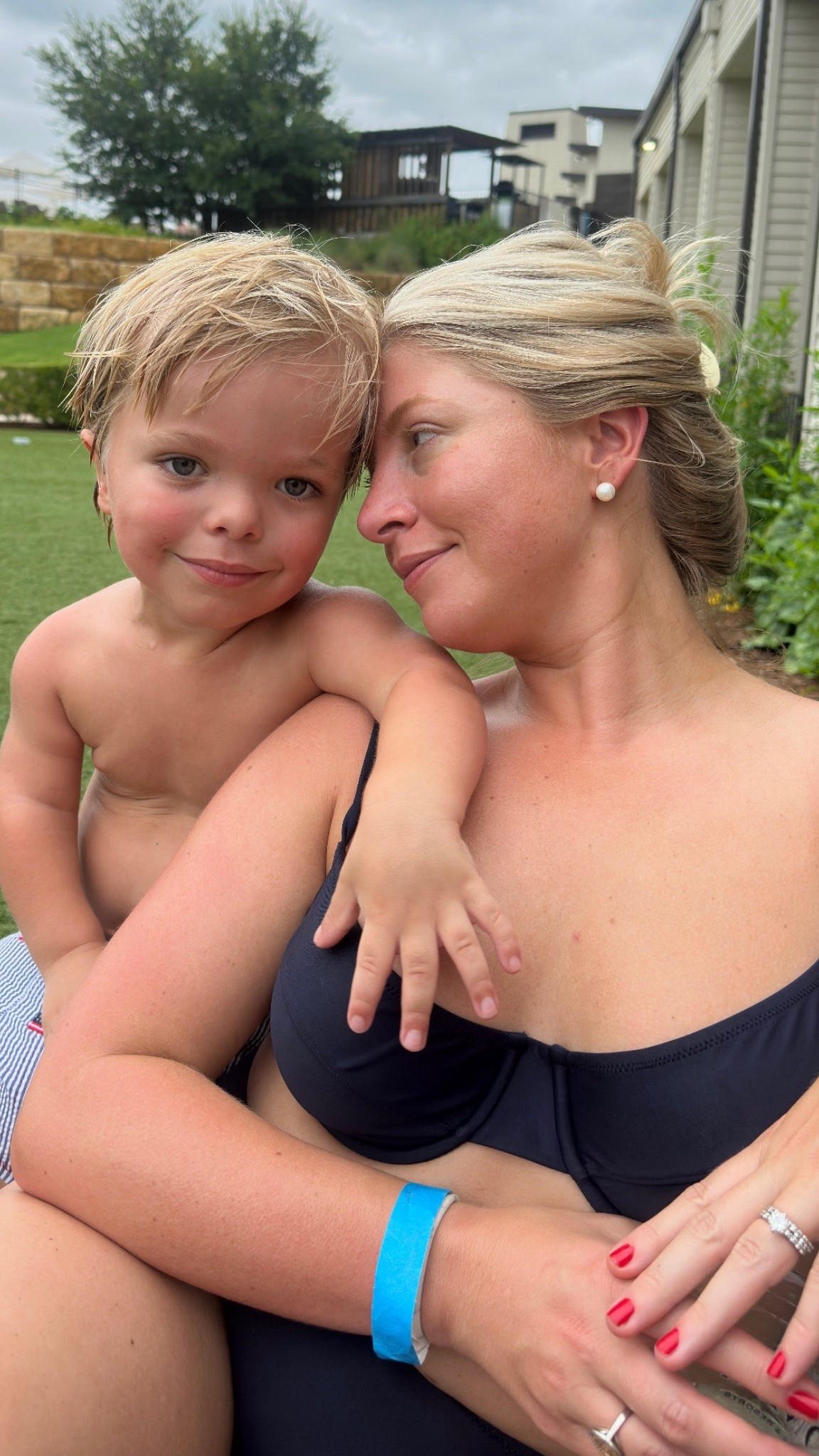 Navy Jcrew 1993 bikini on sale 

Wearing a 34B in the top and size small in the bottoms! 

#LTKSaleAlert #LTKTravel #LTKSwim