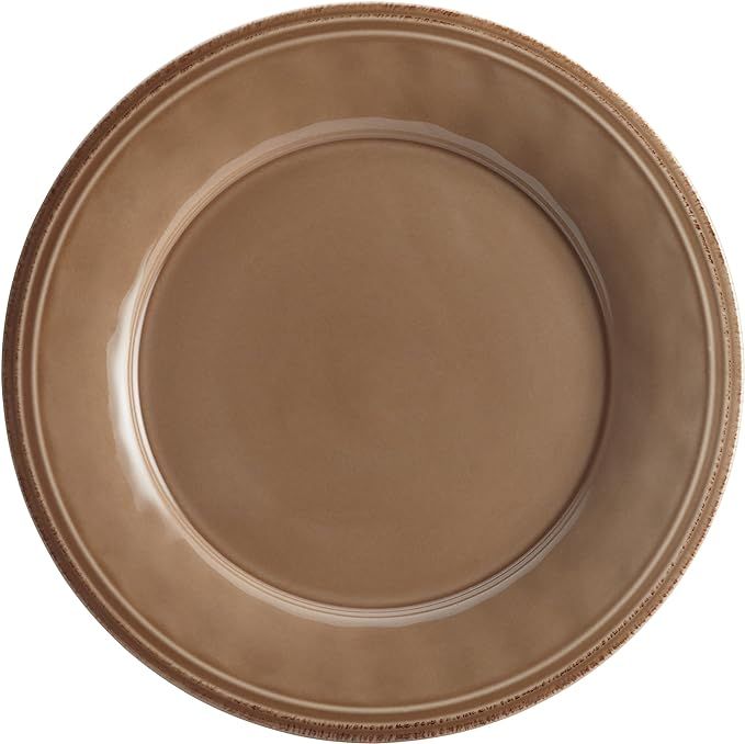 Rachael Ray Cucina Dinnerware 16-Piece Stoneware Dinnerware Set, Mushroom Brown | Amazon (US)