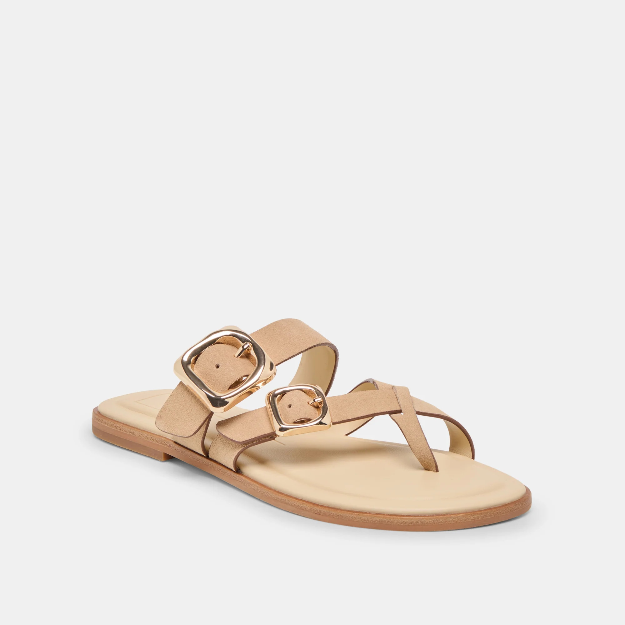 Shore Camel Suede Sandals | Dolce Vita | DolceVita.com