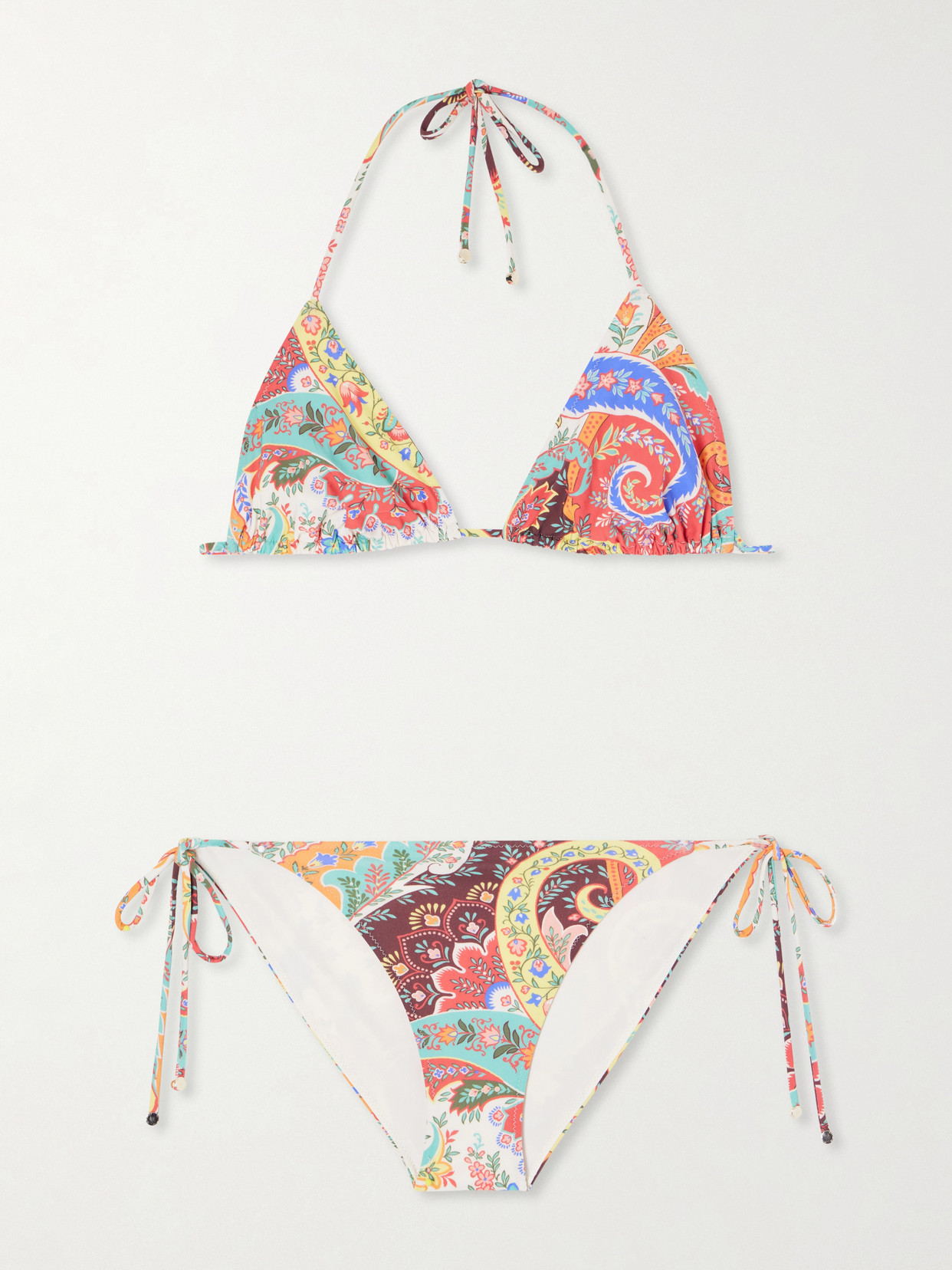 Etro - Paisley-print Bikini - Multi | NET-A-PORTER (US)