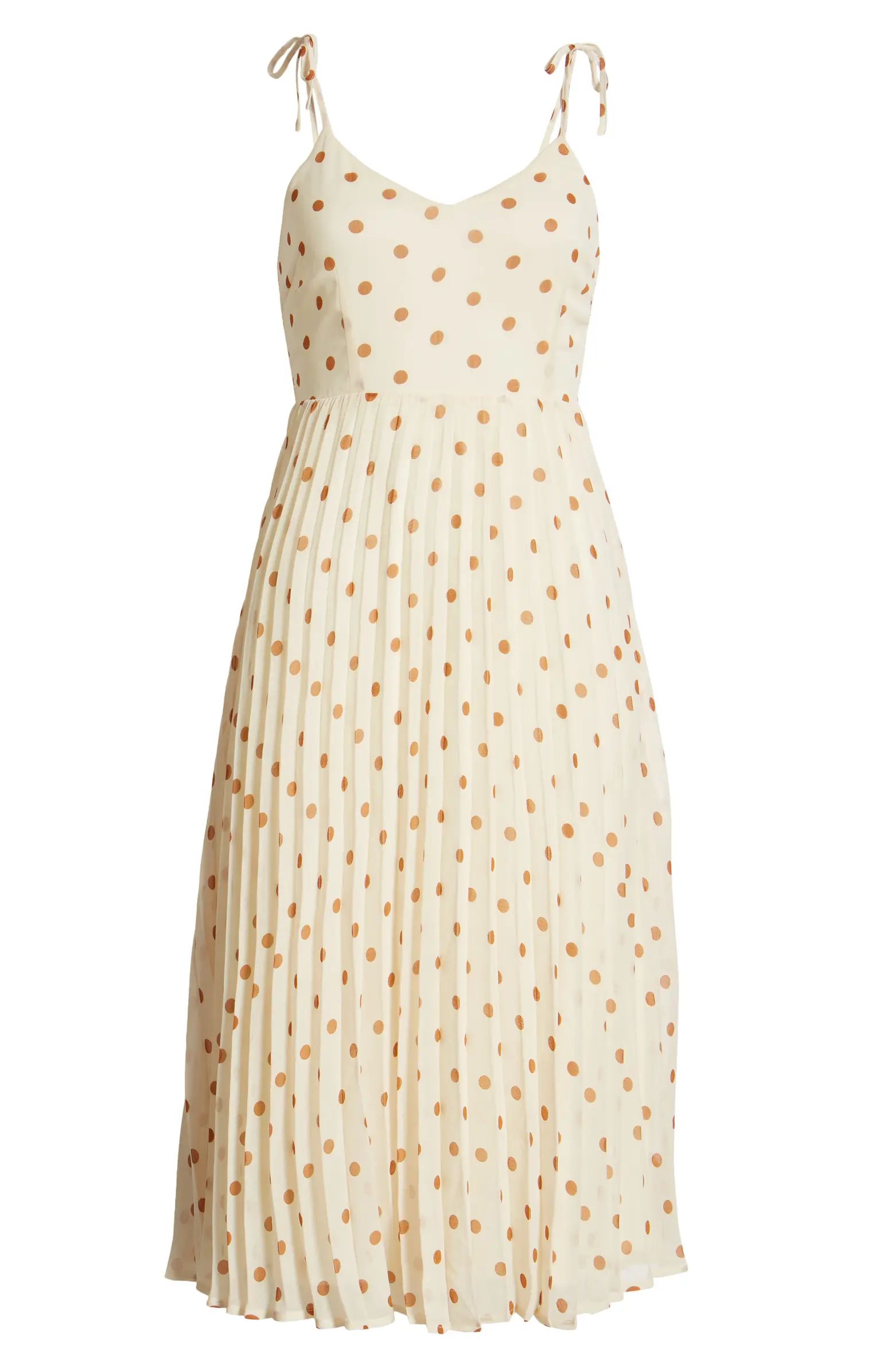 VICI Collection Polka Dot Sleeveless Dress | Nordstrom | Nordstrom