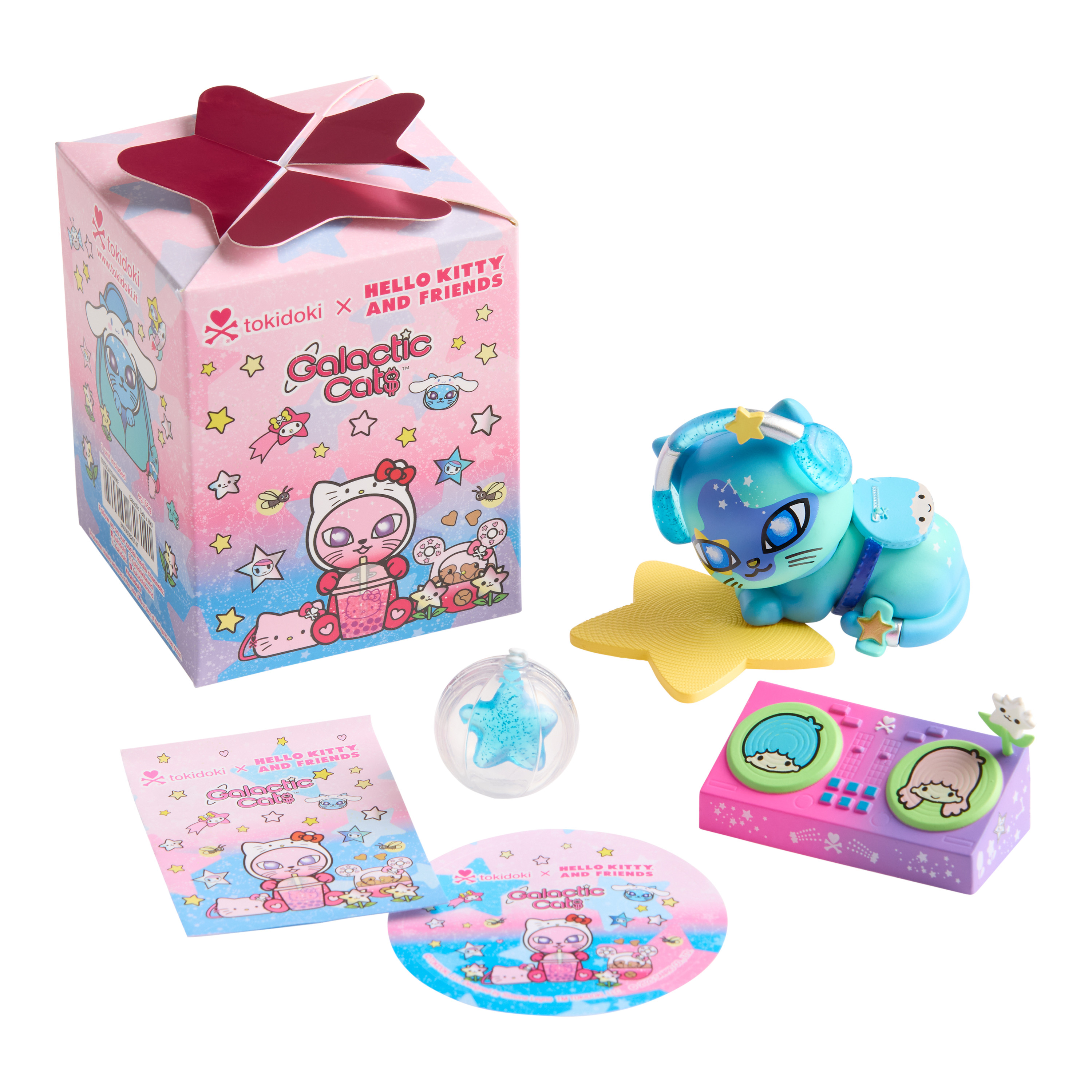 tokidoki x Hello Kitty Galactic Cats Collectible Figure Blind Box | World Market