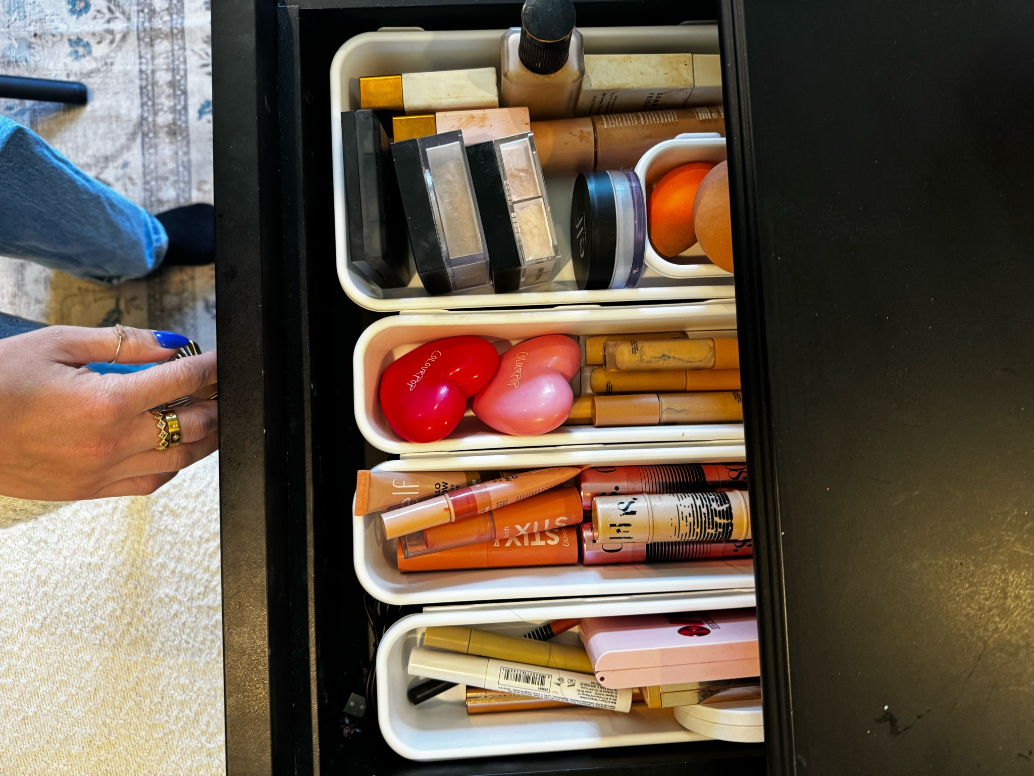 Nothing feels better than freshly organizer drawers 🥹🙌🏼

Makeup table, vanity, organization, organizing, beauty, products, how I store, storage, spring cleaning

#LTKbeauty #LTKhome #LTKfindsunder50