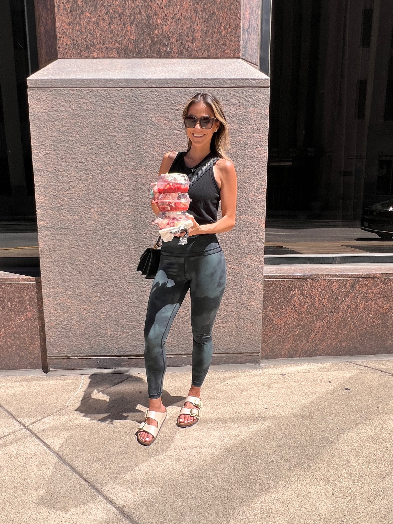 Workout wear. Workout clothes. Yoga pants. Everyday outfit. Birkenstocks. Big buckle Birkenstocks 

#LTKFindsUnder50 #LTKStyleTip #LTKActive