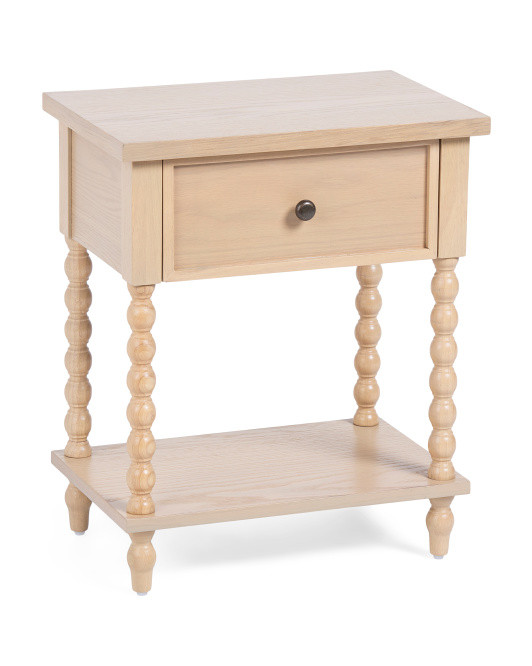20x13x24 Spindle Legs Side Table | TJ Maxx