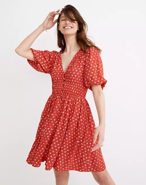 Sophia Mini Dress in Bandana Flower | Madewell