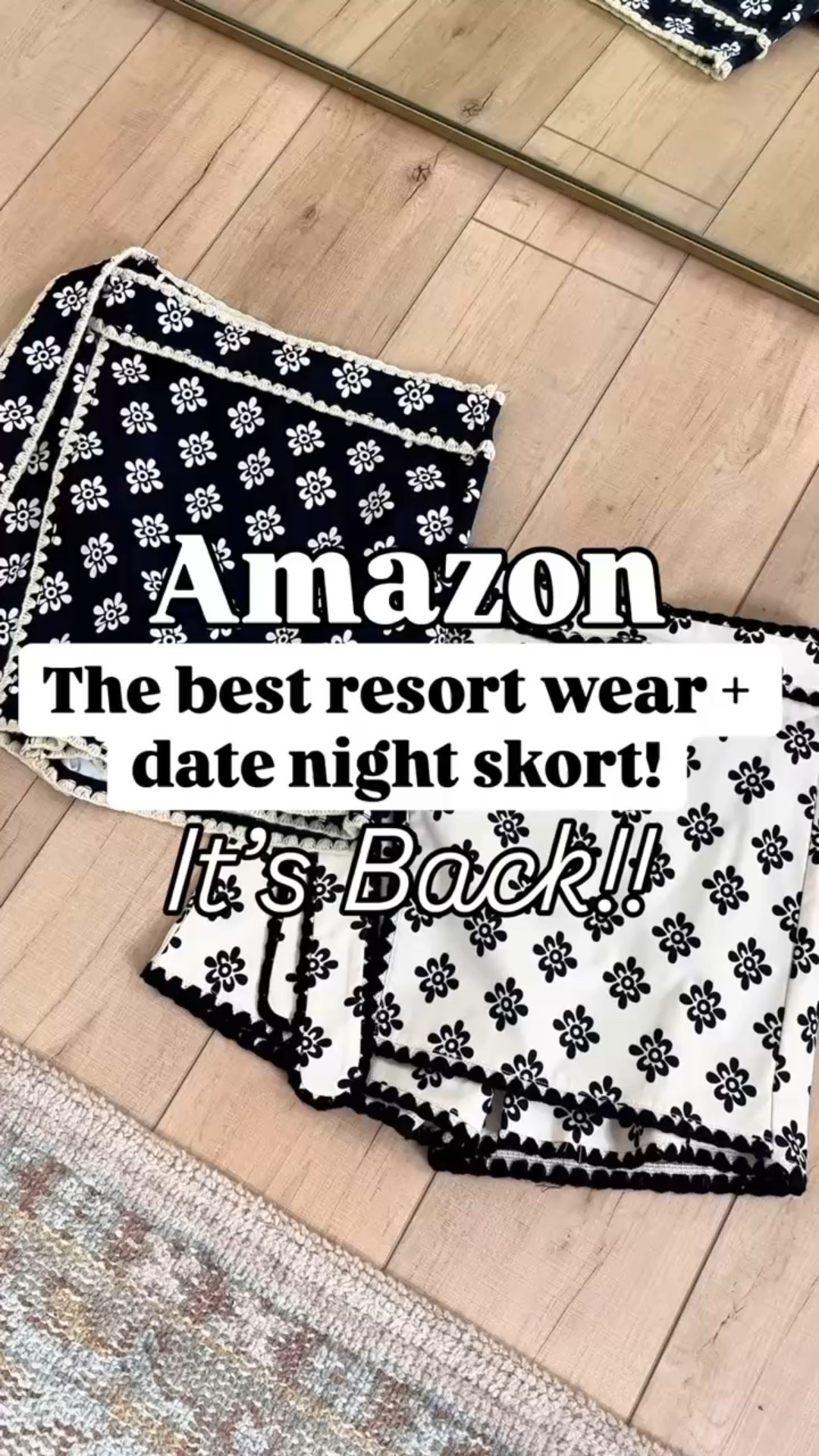 The cutest Amazon resort wear look! I love this wrap-style skort with shorts underneath. Vacation outfit. Date night outfit. Honeymoon outfit. Cruise outfit. Resort outfit. Shoes are TTS. Platform shoes.


#LTKWedding #LTKootd #LTKTravel