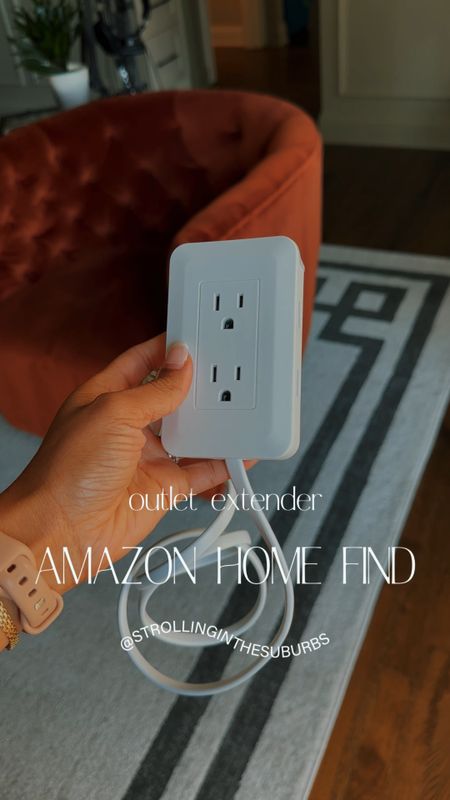 This handy outlet extender is a game changer for plugs in hard to reach places!

#LTKFind #LTKhome #LTKunder50