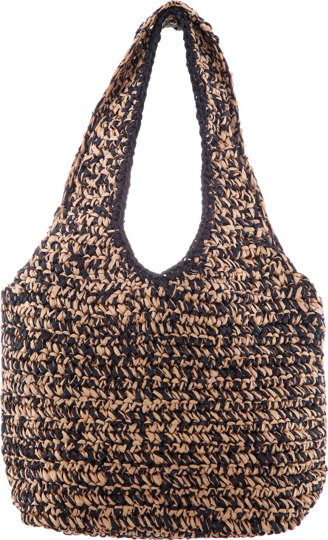 Nina Payton Raffia Shoulder Bag | Nordstrom | Nordstrom