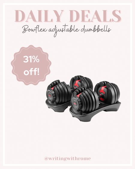 Bowflex adjustable weight dumbbell set of 2 

Father’s Day gift ideas, home work out accessories, home gym, home office, adjustable weight set, bowflex weights, bowflex st 552 weights, Father’s Day gift guide ideas, Amazon daily deals

#LTKmens #LTKfit #LTKGiftGuide