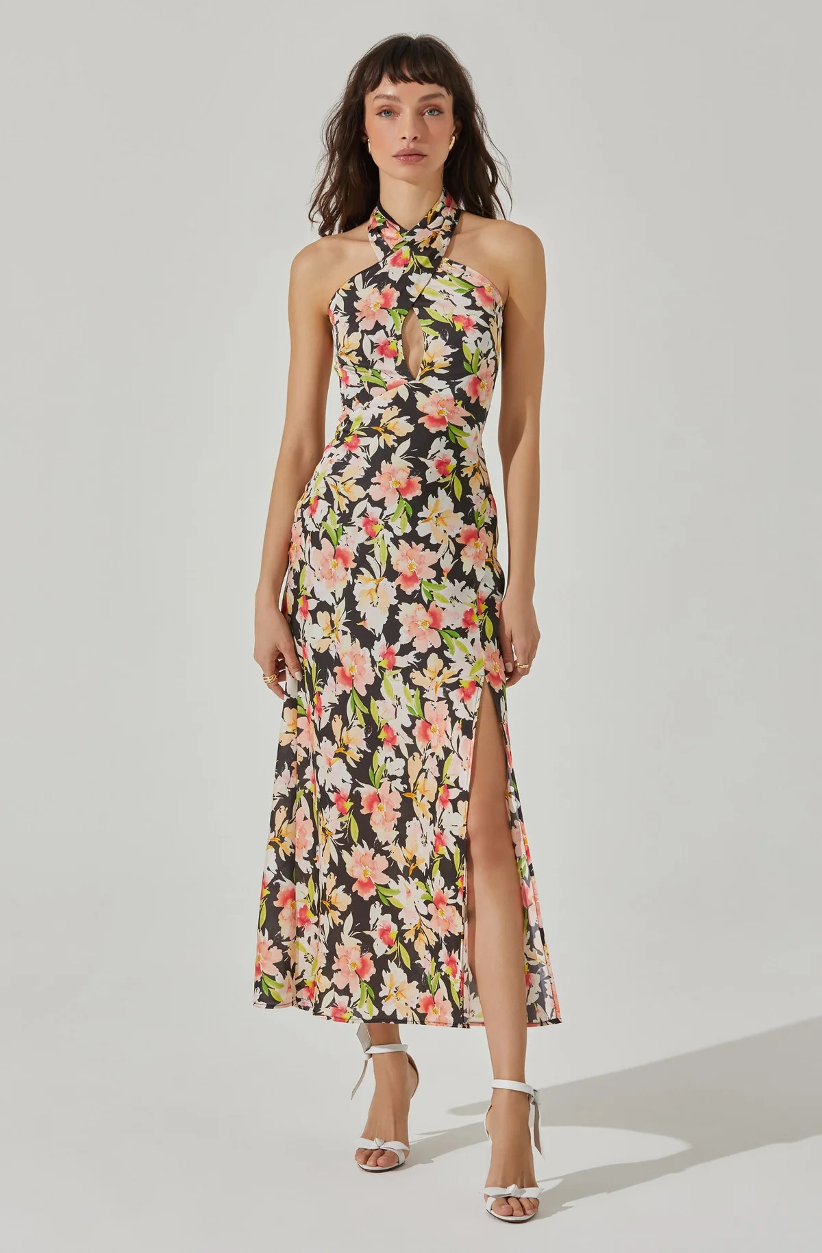Marissa Halter Neck Midi Dress | ASTR The Label (US)