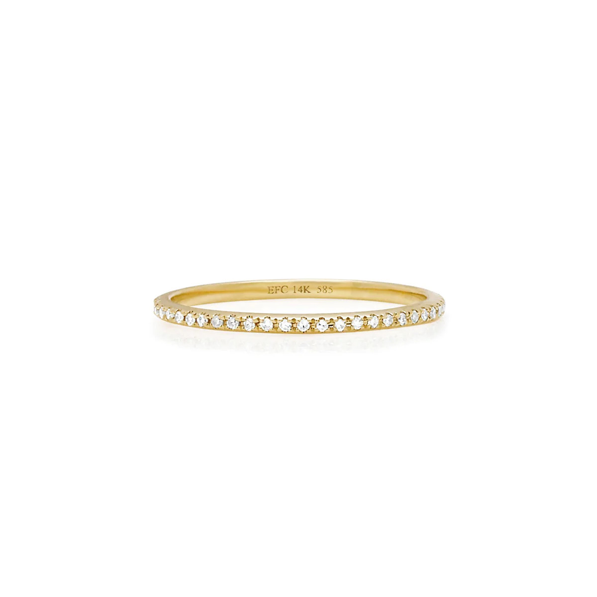 Diamond Eternity Band Ring | EF Collection