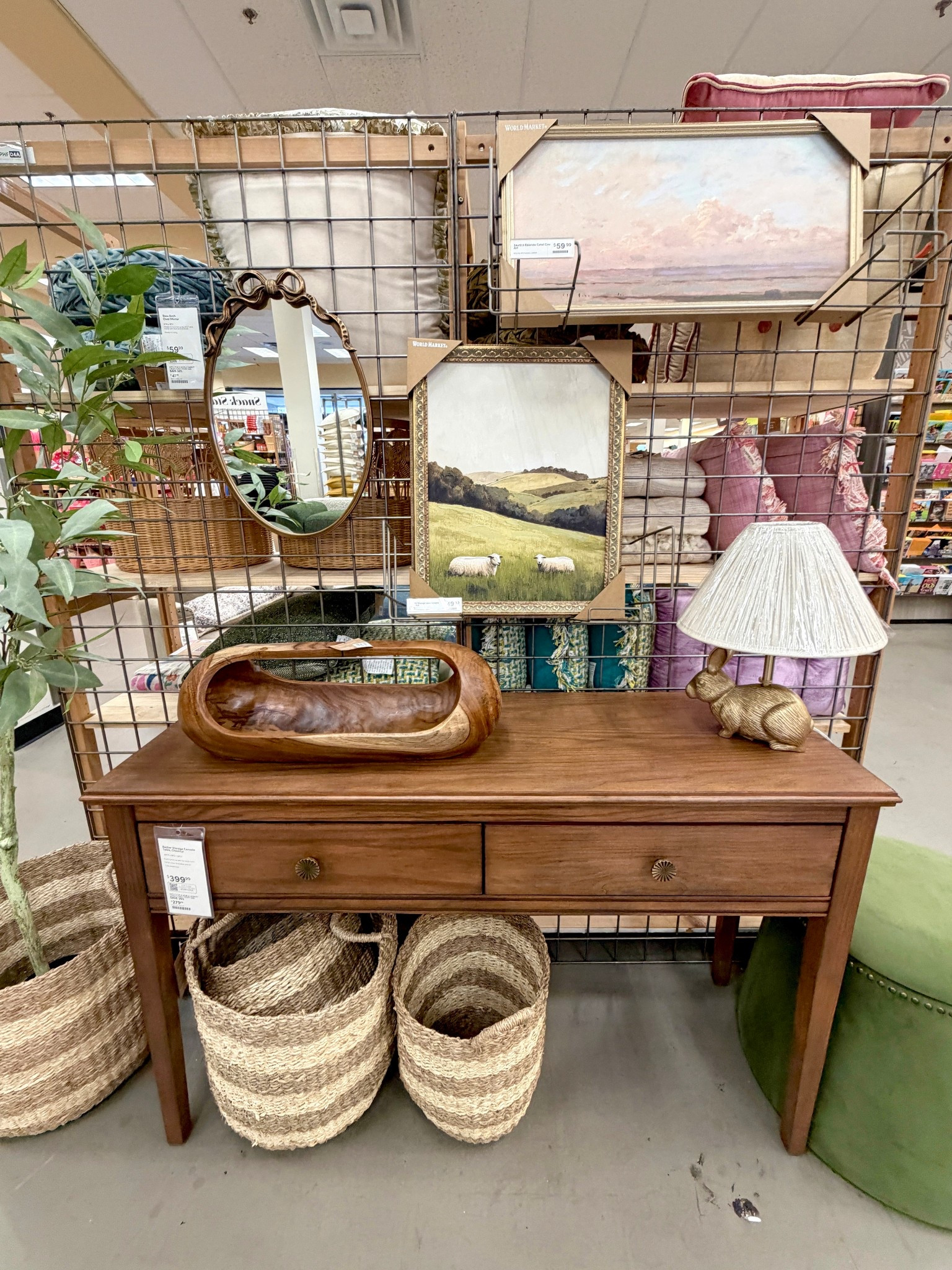 Sale alert! 🔔 The Becker Chestnut Pine Wood Console Table from Worls Market is such a beautiful piece for an entryway! 🤎 Crafted from solid pine with a rich chestnut finish, it features sleek tapered legs and two drawers for storage, giving it that timeless, classic look. ✨ The natural wood grain adds warmth and character while the drawers keep everyday items tucked away. A stylish and functional console—linked here! 😍
#WorldMarket #ConsoleTable
#EntrywayInspo

#LTKHome #LTKSaleAlert