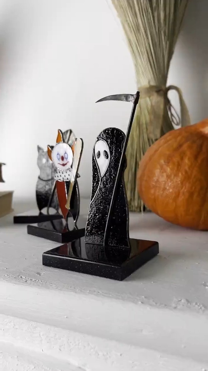 Halloween Ghost Lights - Spooky Ghost String Lights for Mantel Shelf Wall Porch Party and Seasonal Home Decor Display Styling, Halloween Front Door Decor | Home Sweet Spooky Home | Halloween Wreath | Halloween Sign | Halloween Decor | Halloween Door Hanger | Wreath, Halloween Pillow - Trick or Treat Embroidered Decorative Cushion, Knit pumpkin garland for mantel 6' garland, fall bookshelf, little pumpkin baby birthday decor, autumn decor garlands, cozy gifts, Stained Glass Pumpkin Figurine: Halloween Suncatcher Decor,Neutral Halloween Blanket Bat Boho Halloween Decor Bat Woven Blanket Floral Halloween Throw Blanket Fall Home Decor,Skeleton Family Sofa Cover, Halloween Couch Protector, Gothic Home Decor Gift,Halloween Skeleton 3D Printed Quilt Rug, Skeleton Welcome Mat, Indoor Halloween Decor, Fall Home Decoration, Spooky Season Gift 

 #LTKSeasonal #LTKHome #LTKSaleAlert