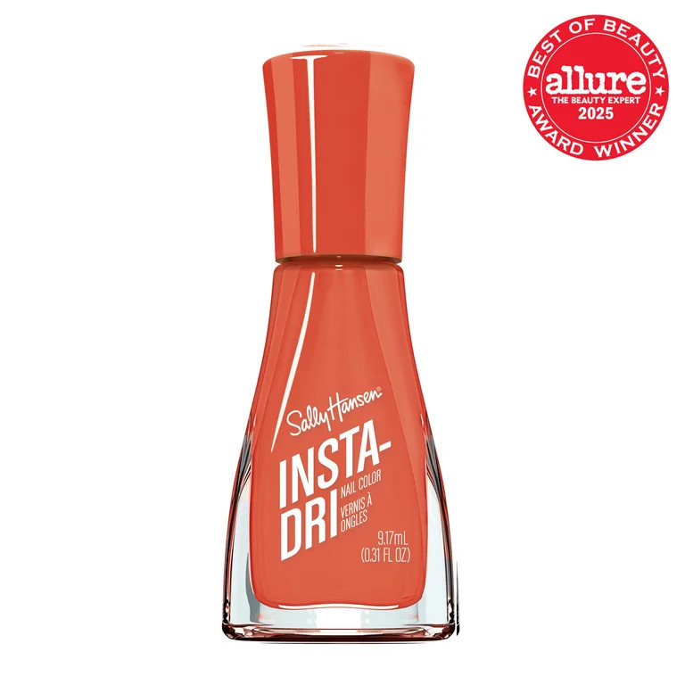 Sally Hansen Insta-Dri Nail Polish, 356 Beach You to It, 0.31 fl oz, Quick Dry - Walmart.com | Walmart (US)