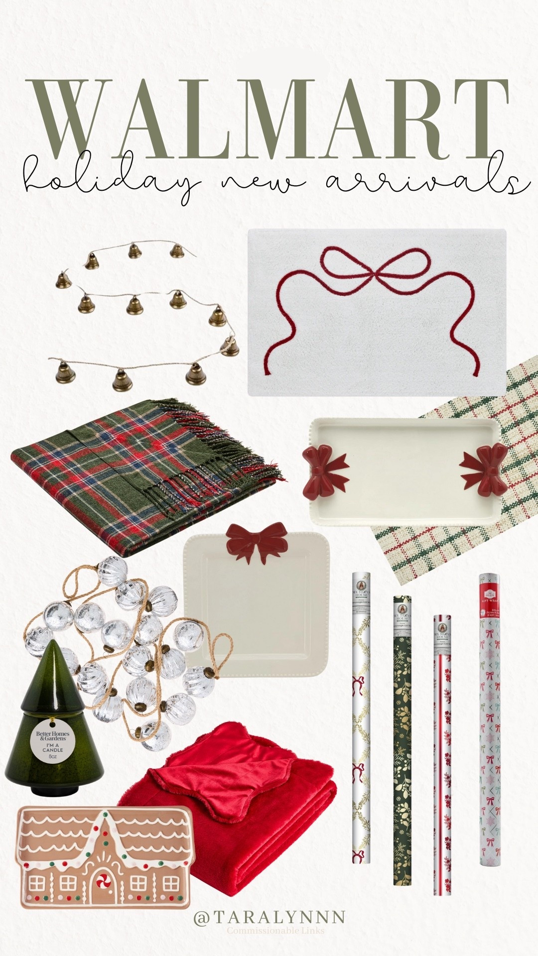 Walmart Holiday Home New Arrivals 🎅🏼

#walmart #holiday #christmas #home #walmarthome #walmartholiday #wrappingpaper 

#LTKHoliday #LTKHome #LTKSeasonal