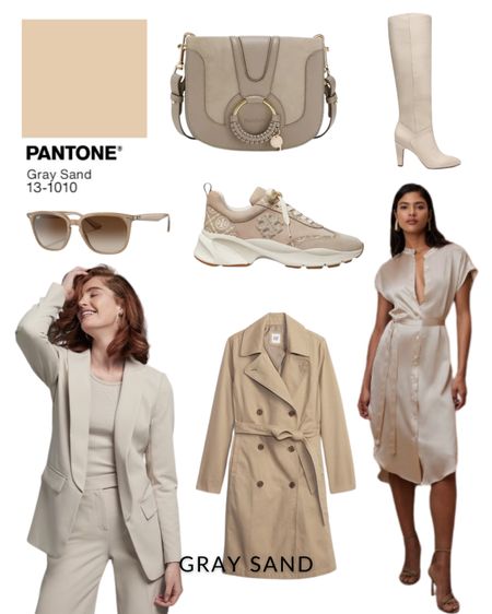 Pantone color for 2023: Gray Sand 

This neutral color is easy to style and such a breath of fresh air for the spring! 

#pantone #coloroftheyear #graysand

#LTKFind #LTKfit #LTKstyletip
