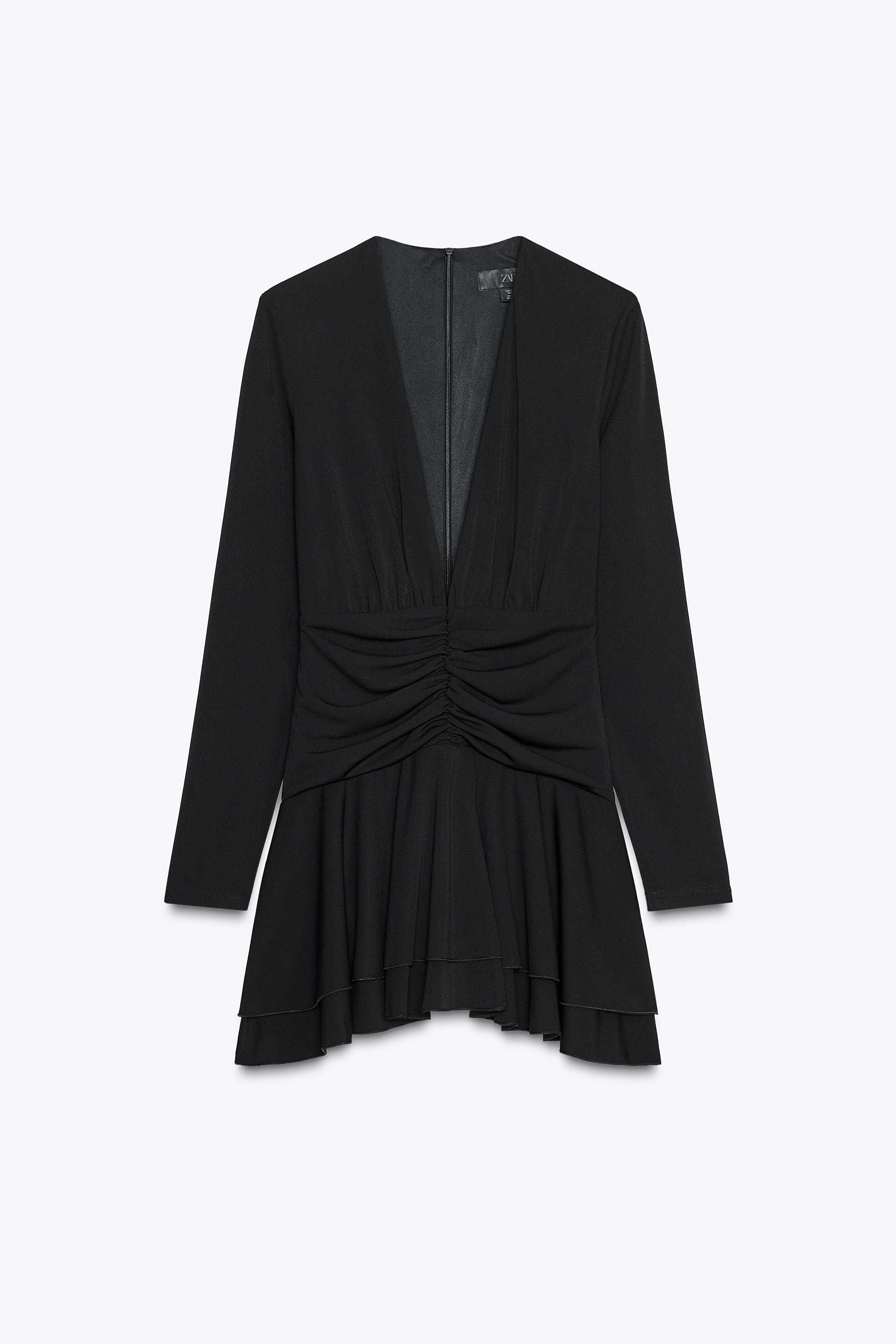 GATHERED PLAYSUIT DRESS | Zara UK