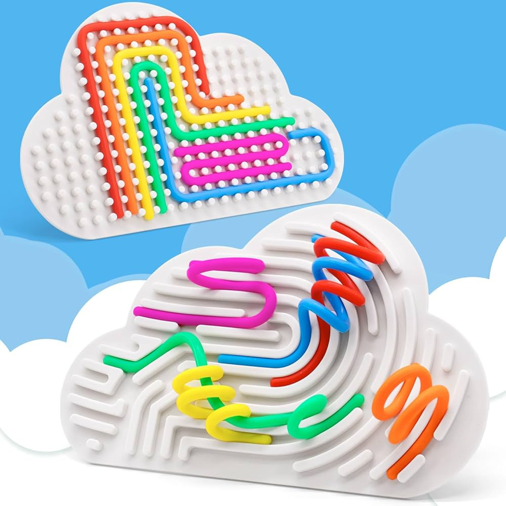 Christmas Stocking Stuffers for Kids Gifts: Fidget Toys Adults Toddlers Sensory Activity Board - ... | Amazon (US)