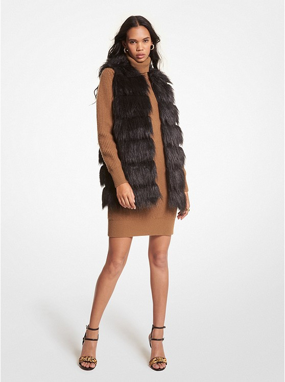 Faux Fur Vest | Michael Kors US