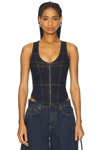 Westwood Top in Indigo | Revolve Clothing (Global)