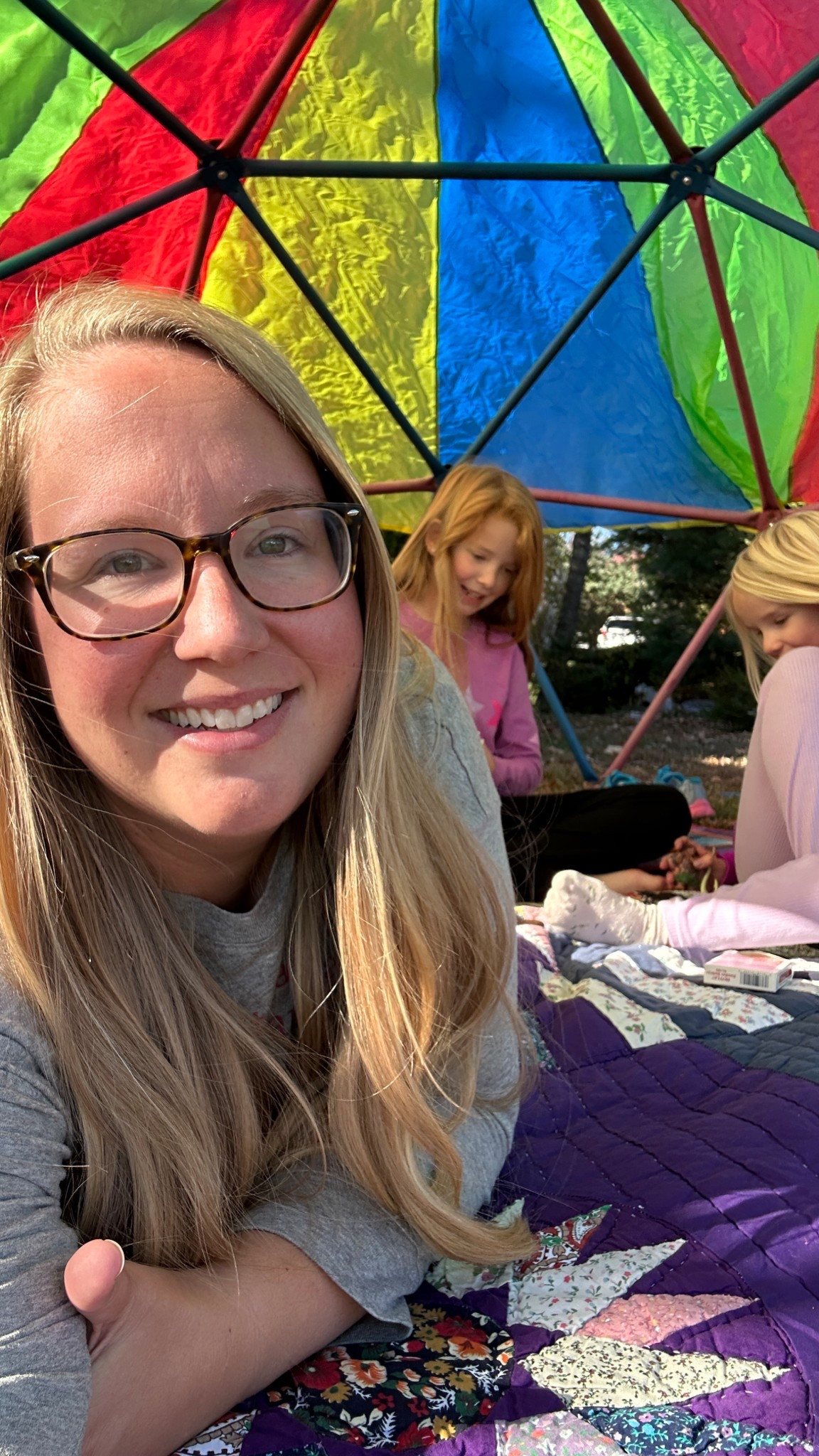 Using our parachute for some shade today

#LTKKids #LTKmomlife