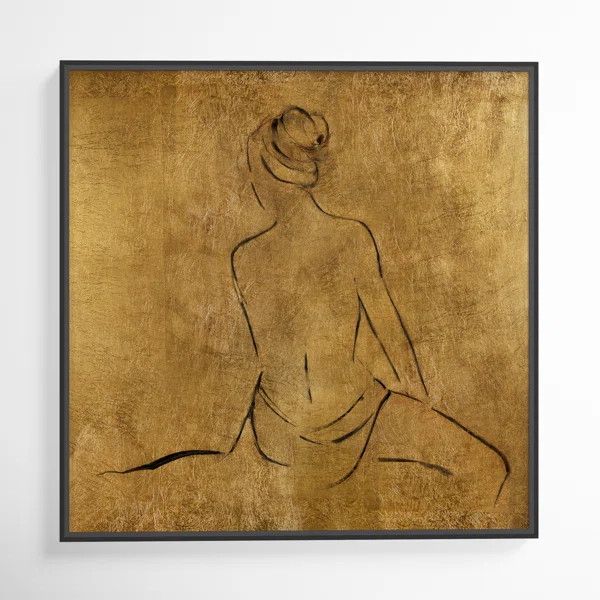 Golden Bather II by Sally Swatland | Wayfair North America