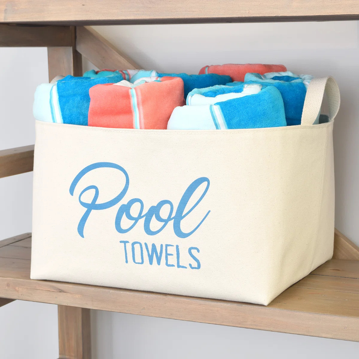 Pool Towels Storage Basket | Wayfair North America