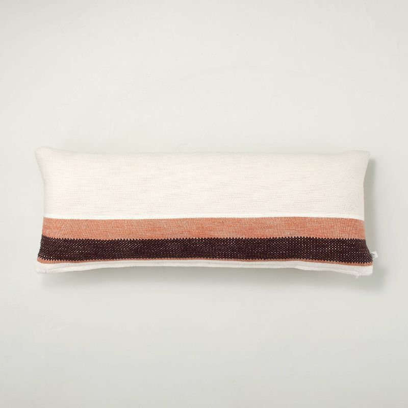 Striped Color Block Throw Pillow - Hearth & Hand™ with Magnolia | Target