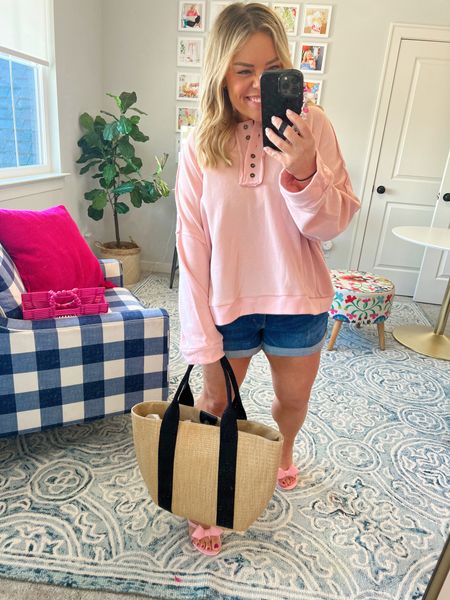 Amazon light pink beach vacation travel cozy fashion hoodie free People dupe wearing a large! 

#LTKcurves #LTKitbag #LTKGiftGuide