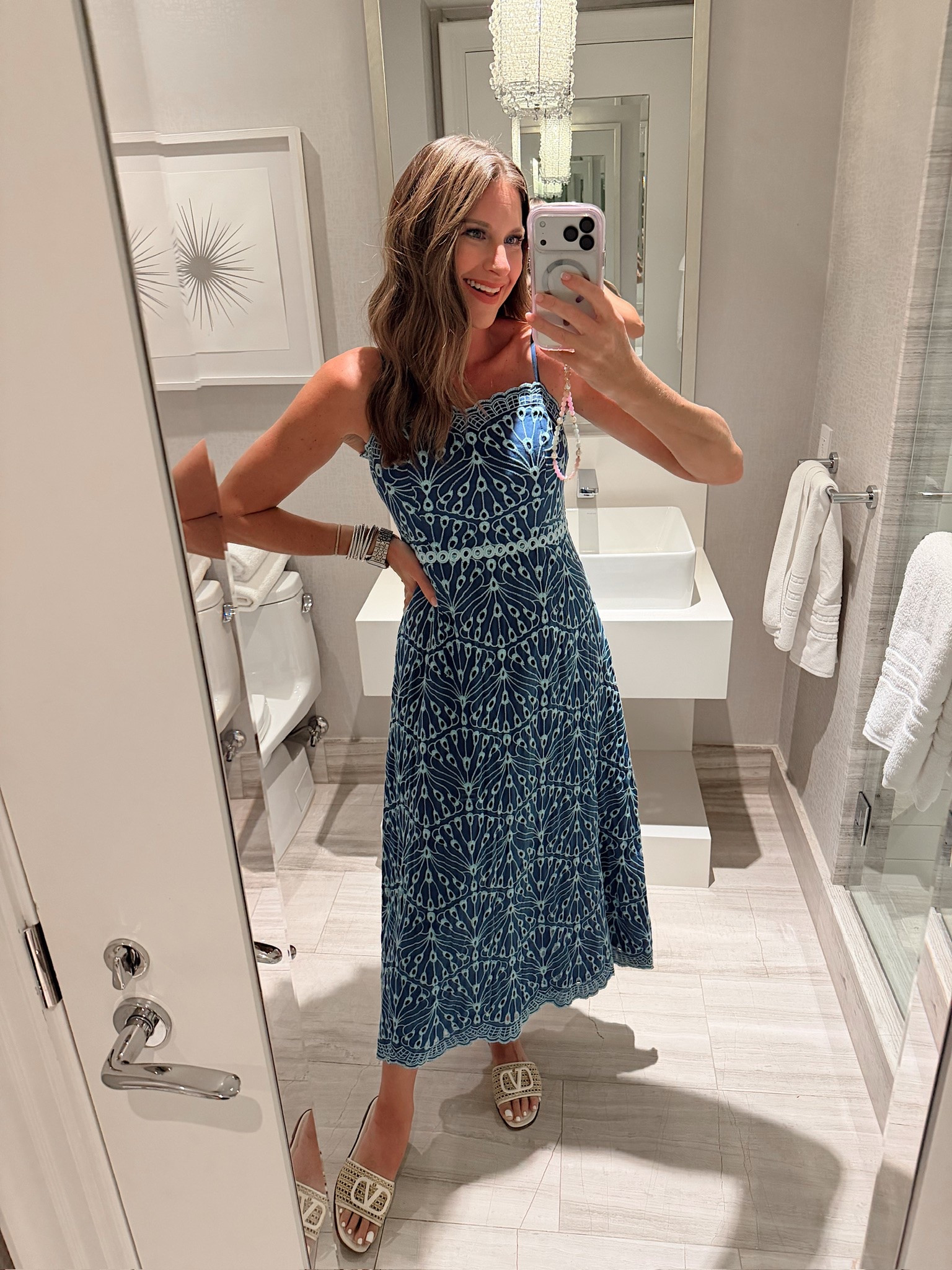 In a small dress, sandals and accessories- fits tts.

#LTKootd #LTKgrwm #LTKSeasonal