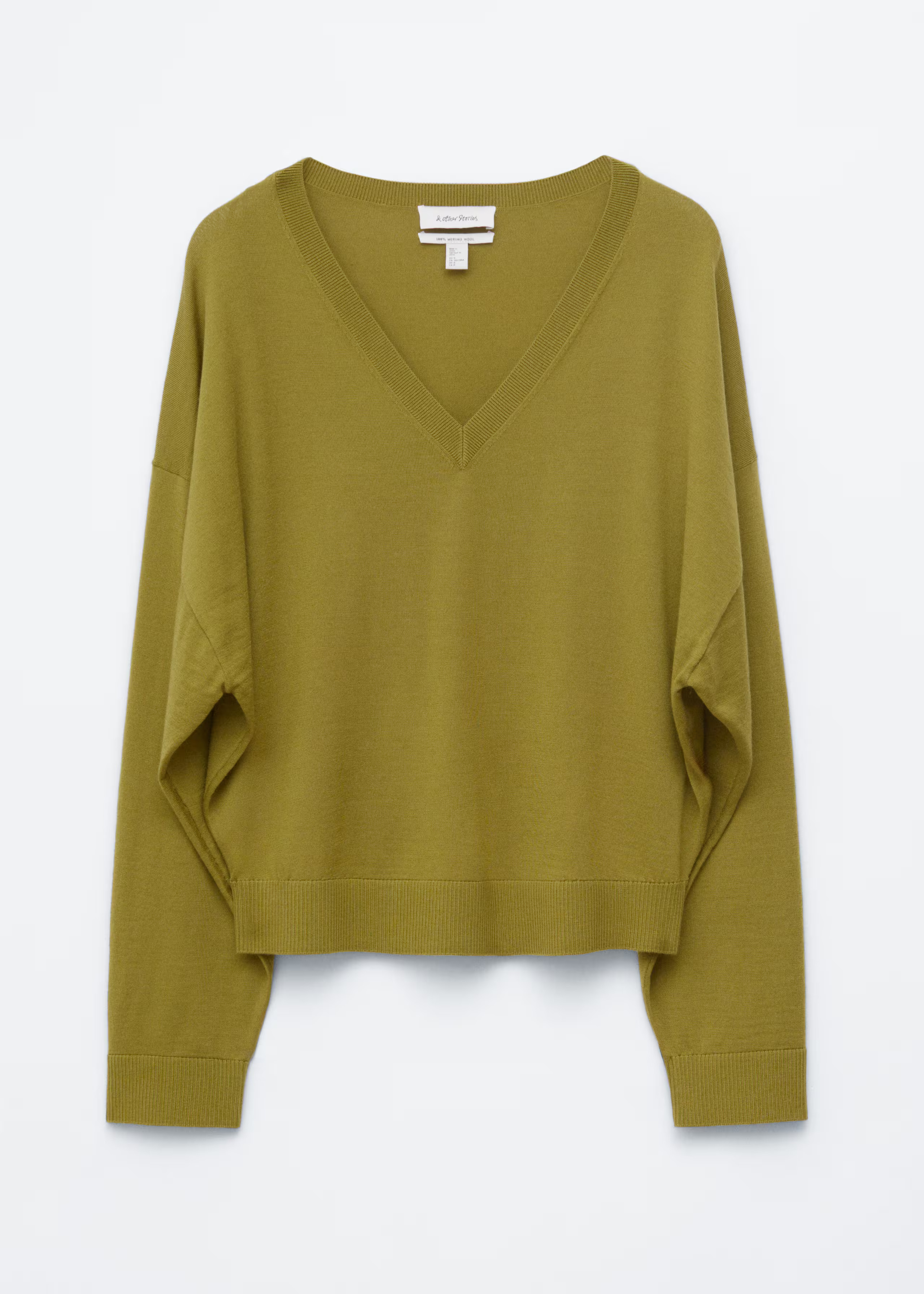 Pullover aus Merinowolle mit V-Ausschnitt | & Other Stories EU