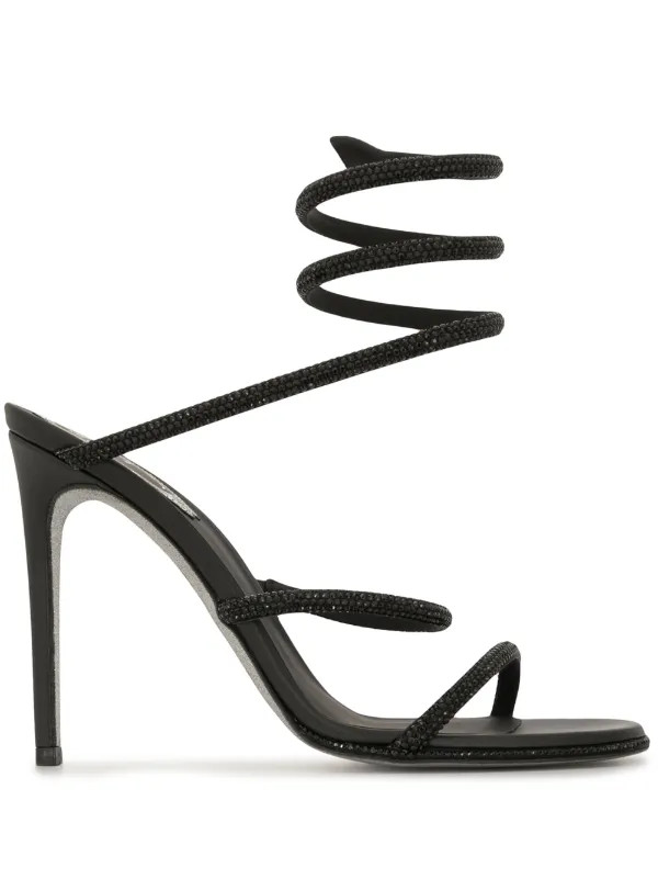René Caovilla Cleo high-heel Sandals - Farfetch | Farfetch Global