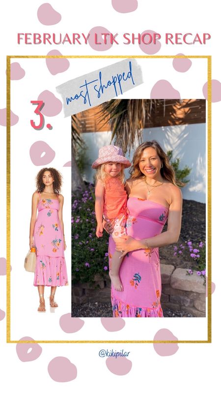 February best sellers
February most shopped

My dress is on sale for under $100!!! 🚨wearing an XS
What I wore in California 
Cali
Beach
Vacation 
Midi dress
Pink dress
Floral dress
Golf polo
Men’s outfit 
Bump friendly 
SUMMER 

#LTKstyletip #LTKfindsunder100 #LTKSeasonal