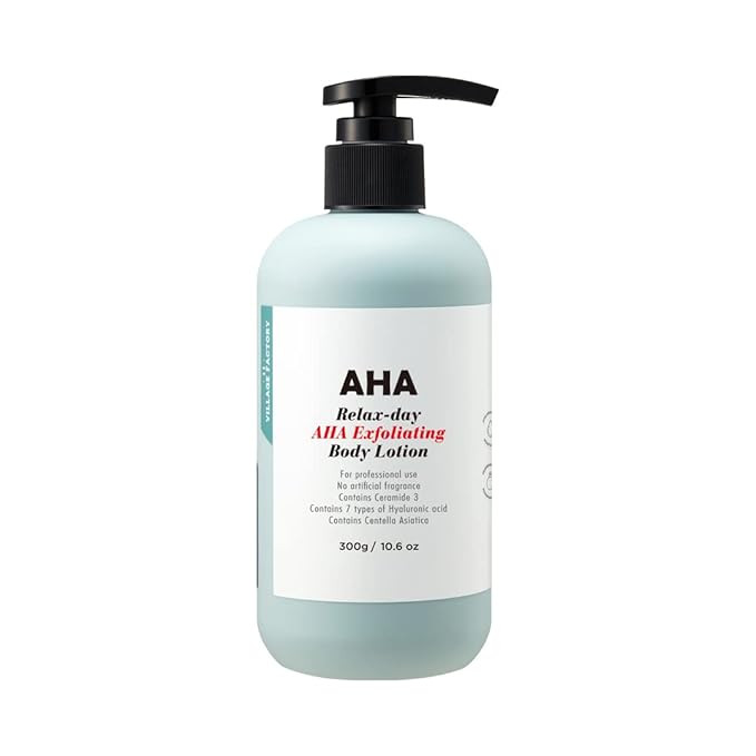 VILLAGE11FACTORY AHA 12% Body Lotion , Exfoliating & Rejuvenating Formula with 12% Glycolic Acid ... | Amazon (US)