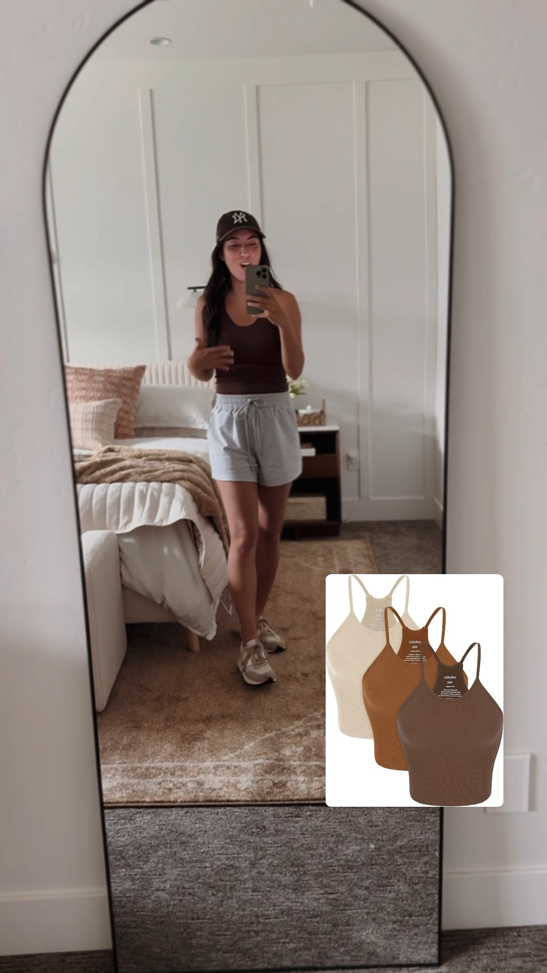 This 3 pack of amazon tanks is a must! They are ribbed and soooo soft! They come in tons of colors and I get the “waist length” so I can tuck them! Tanks and shorts on sale for amazons spring sale! 

#LTKSeasonal #LTKfindsunder50 #LTKsalealert