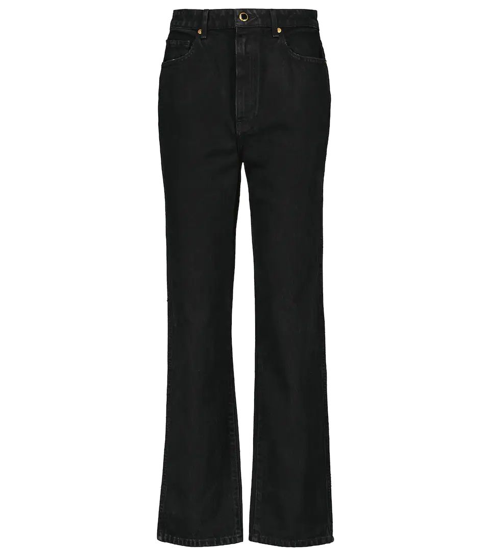 Abigail high-rise straight cropped jeans | Mytheresa (US/CA)