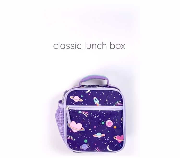 Mackenzie Pink Sparkle Glitter Lunch Boxes | Pottery Barn Kids