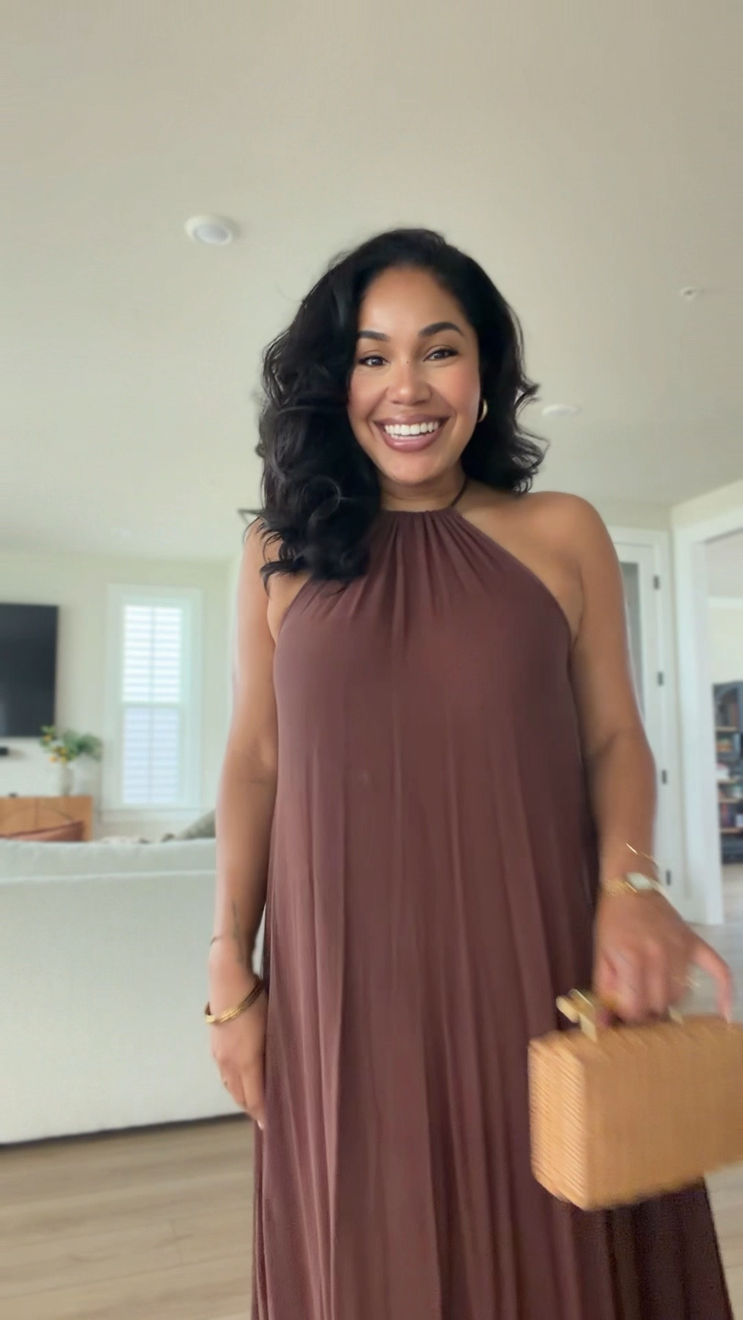 I’ve had this brown maxi dress for SEVEN years, and every summer it proves that a good closet staple never goes out of style.

Paired it with a woven wicker clutch, my favorite Crocs flip-flops (yes, I’m wearing them with everything), and a little bronzy glow thanks to the Kopari Sun Shield Powder SPF. Easy, comfortable, and the kind of outfit that looks like you tried way harder than you actually did.

Since my exact dress and bag are old favorites, I linked the closest matches I could find, plus a few other brown maxi dresses I’m currently loving. 🤎

#LTKStyle #SummerStyle #MaxiDressStyle #NeutralOutfits #BrownDress #VacationStyle #ResortWear #EverydayChic #LTKFinds #SummerFashion

#LTKgrwm #LTKootd #LTKdayinmylife